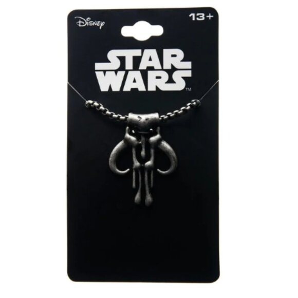 Disney Star Wars Mandalorian Symbol Necklace - Picture 3 of 3